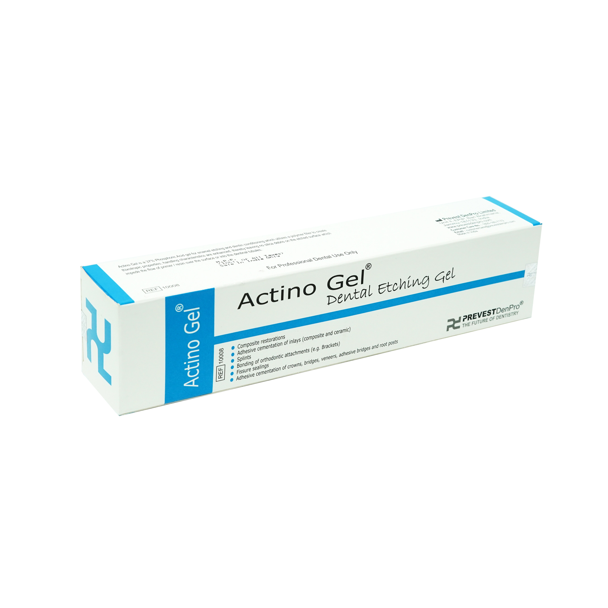 Prevest Denpro Actino Gel 50ml Jumbo Pack Dental Etchant